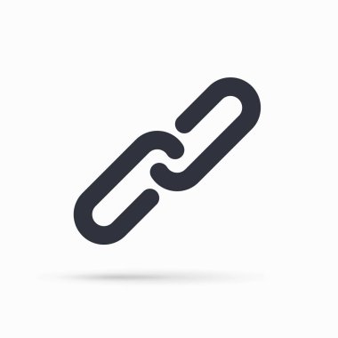 Basit zincir vektör illüstrasyonu