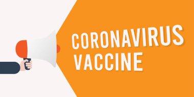 Vector illustration of good news: COVID-19 Vaccine