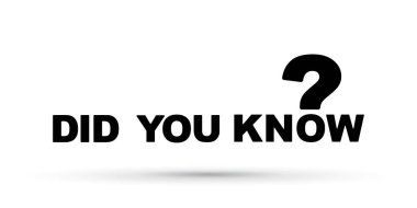 Did you know lettering text illustration