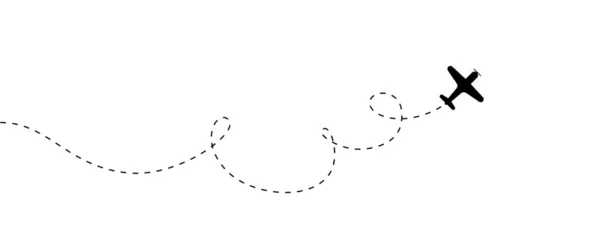 Частный Самолет Линией Бланком Текста Непрерывный Рисунок Одной Линии — стоковый вектор