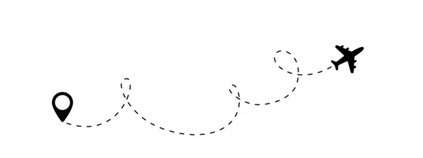 Egy Sík Szöveggel Üres Szöveggel Folyamatos Egy Vonal Rajz Illusztráció — Stock Vector