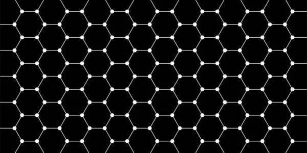 Fond Abstrait Avec Des Formes Géométriques Motif Hexagonal — Image vectorielle
