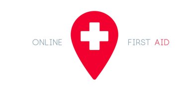 First aid sign simple illustration