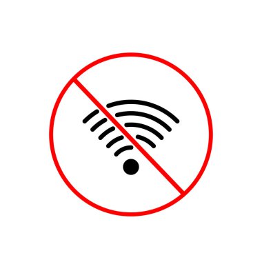 Wifi sinyal problemi illüstrasyonu