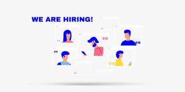 Konsept illüstrasyon işe vardır