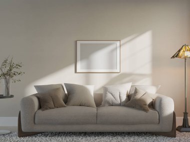 Kanepeli modern oturma odası