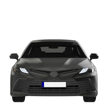 araba beyazda izole edildi