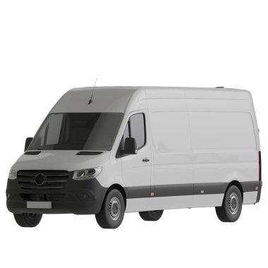 Beyaz minibüs vagonu izole edildi.