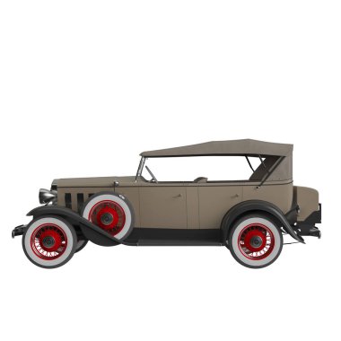 araba - klasik araba - izole