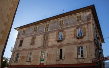 Orta San Guilio Kuzey İtalya 'daki Lago Gölü Orta