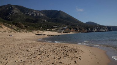 İbiza adasındaki kumsal