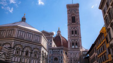 Floransa, İtalya - Eylül 23, 2017: Floransa, İtalya 'daki Santa Maria del Fiore.