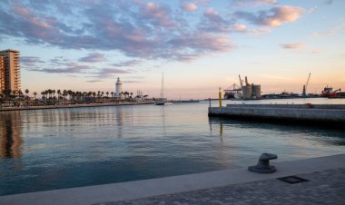 San Diego Skyline ve Sunset, Malaga