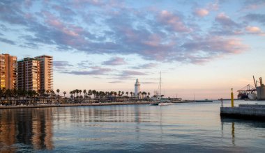 San Diego Skyline ve Sunset, Malaga