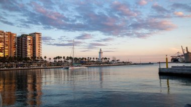 San Diego Skyline ve Sunset, Malaga