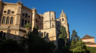 Girona şehrindeki katedral, katalonya, İspanya.