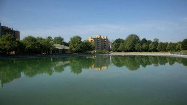 Barselona şehrinin manzarası