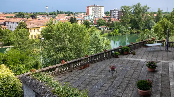 Verona şehrinin güzel manzarası