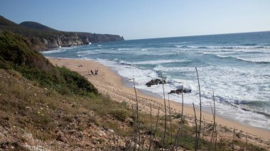 Buggerru, Sardinya 'daki San Nicolo plajı manzarası