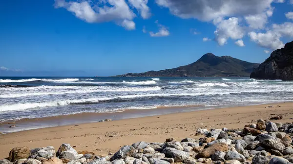 Buggerru, Sardinya 'daki San Nicolo plajı manzarası