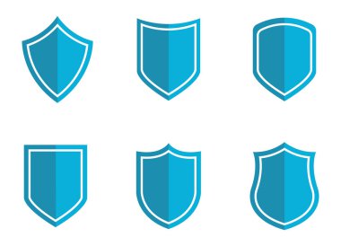 Kalkanlar, farklı stillerde kalkanlar logolar için kalkanlar, kalkan logoları.