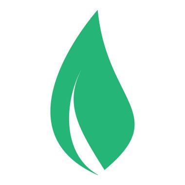 leaf icon vector illustration symbol design