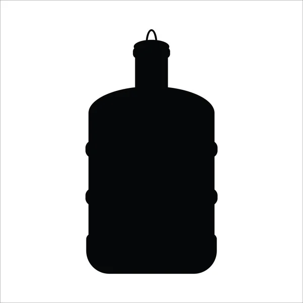 矿泉水瓶图标矢量图解标志设计 — 图库矢量图片