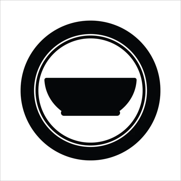 Taza Icono Vector Ilustración Logo Diseño — Vector de stock