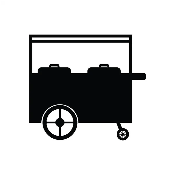 Дизайн Логотипа Векторной Иллюстрации Корзины Продаж — стоковый вектор