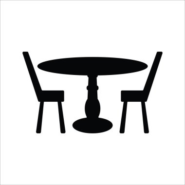 Bahçe tablo simgesi vektör illüstrasyon logo tasarımı