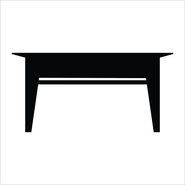 Table Icon Vector Illustration Logo Design — Stock Vector