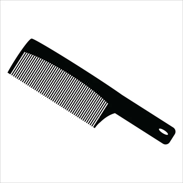Іконка Гребінця Волосся Векторна Ілюстрація Дизайн Логотипу — стоковий вектор