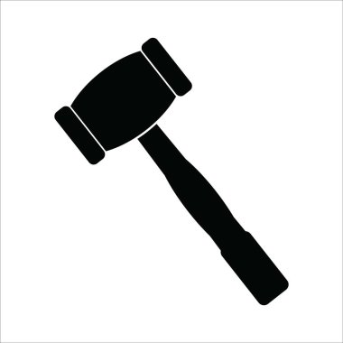 hammer icon vector illustration logo design