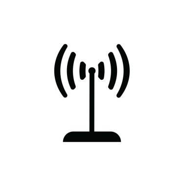 İnternet sinyal simgesi vektör illüstrasyon logo tasarımı