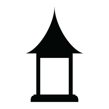 Ev simgesi vektör illüstrasyon logo tasarımı