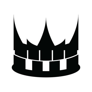 Ev simgesi vektör illüstrasyon logo tasarımı