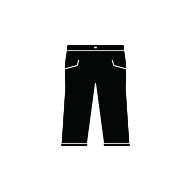 Celana panjang icon vector illustration logo design clipart