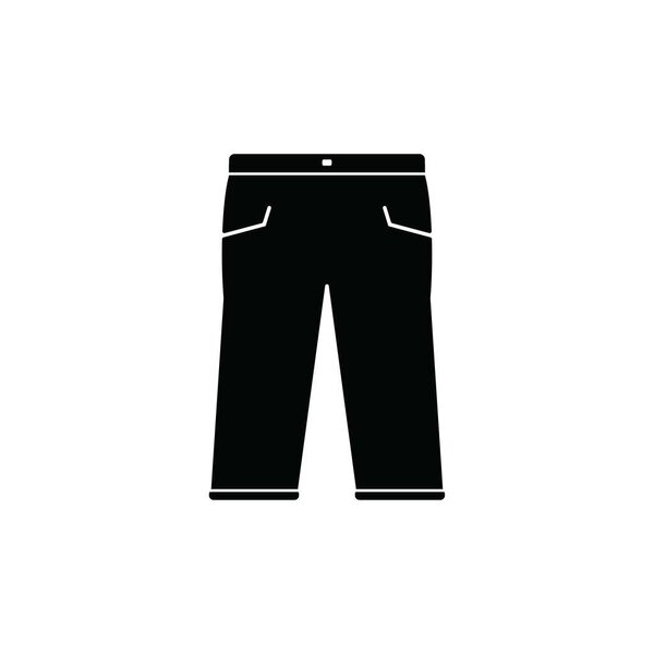 Celana panjang icon vector illustration logo design