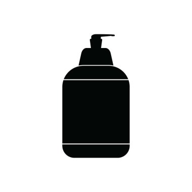 Pump bottle icon vector illustration logo design clipart