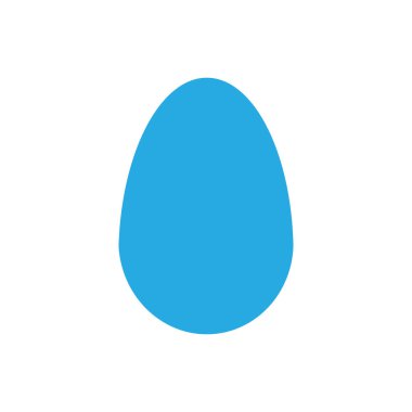 Yumurta simgesi vektör illüstrasyon logo tasarımı