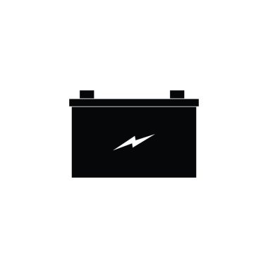 Battery icon vector illustration logo design clipart