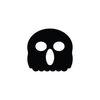 Skull icon vector illustration logo design