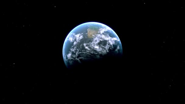 Angola Country Zoom Space Earth — Stockvideo