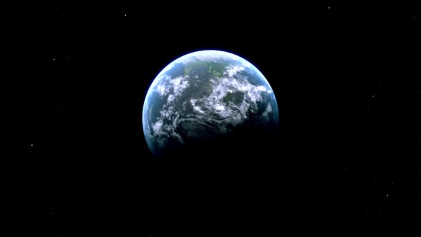 Зум Страны Бангладеш Космоса Землю — стоковое видео