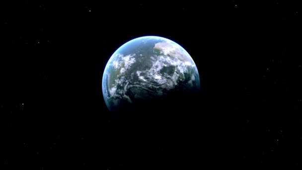 Cabo Verde Country Zoom Space Earth — стокове відео