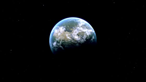 Estonia Country Zoom Space Earth — Video Stock