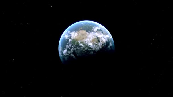 Франция Масштаб Космоса Землю — стоковое видео