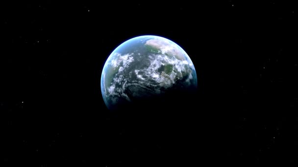 Gambia Country Zoom Space Earth — Video