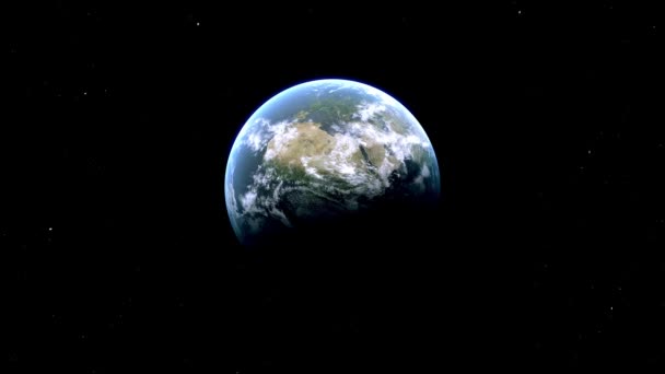 Witten Şehri Zoom Almanya Uzaydan Dünya — Stok video