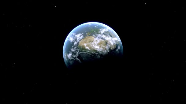 Verenigd Koninkrijk Verenigd Koninkrijk Land Zoom Space Earth — Stockvideo